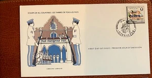 Queen Elizabeth II. Vintage Post Cover .GIBRALTAR.FIRST DAY COVER.PREMIER. - Picture 1 of 1