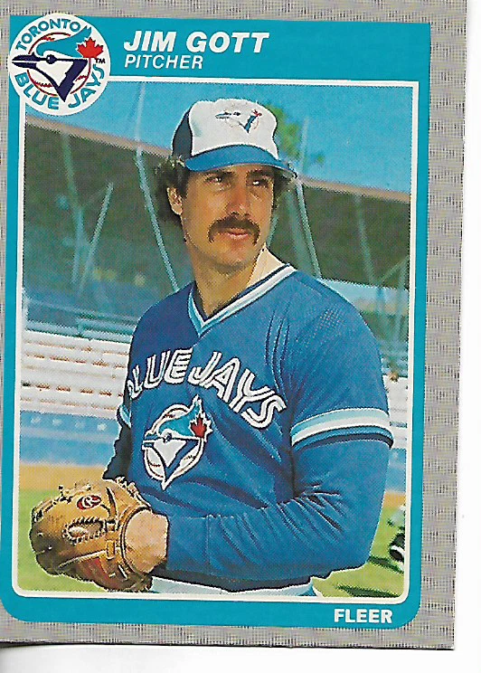 1985 Fleer Jim Gott Card - Image 1 of 1