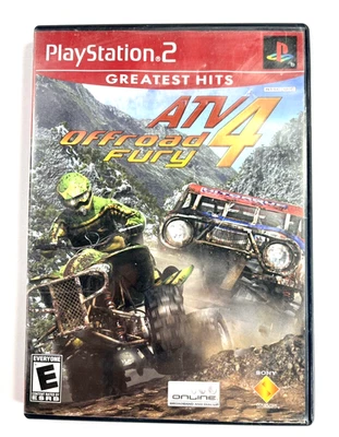 ATV 4 Offroad Fury PlayStation 2 Greatest Hits 2006 Complete with Manual Tested - Image 1 of 4