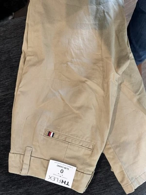 Tommy Hilfiger Tan Khaki Chinos TH Flex Pants Size O - Image 1 of 2