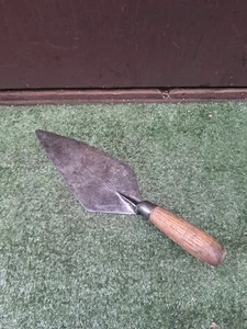 Vintage WHS Hunt & Sons Brades 10" Inch Brick Trowel Old Tool (#305) - Picture 1 of 11