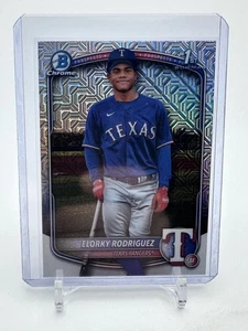 Elorky Rodriguez - 2025 Bowman Chrome 1st Mega Mojo Refractor #BCP-186 (RC) - Picture 1 of 2