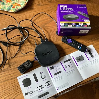 Roku Ultra 4K UHD Streaming Media Player with Voice Remote Pro - Image 1 of 4