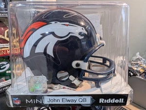 John Elway Denver Broncos autographed signed mini helmet - Picture 1 of 2