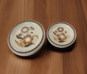 Set of 8 Vintage Yamaka Stoneware Japan Classic Craft Dinner Plate10.5” Salad7.5 - Picture 1 of 9
