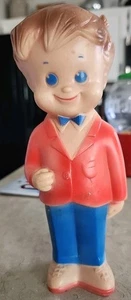 Vintage 1960's Sun Rubber Co. Lover Boy Squeeze Toy Figures! Works Great! - Picture 1 of 7