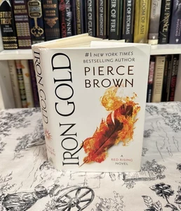 Iron Gold by Pierce Brown (2018, Hardcover) First Edition/Print, 1st/1st, HCDJ - Picture 1 of 18