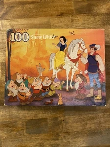 Vintage Schneewittchen Disney Golden Puzzle 100 Teile Makellos! - Bild 1 von 2