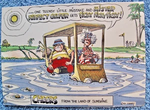 The Laughin' Place GOLF Mesa Arizona ED CLEARY fumetto cartolina divertente - Foto 1 di 6