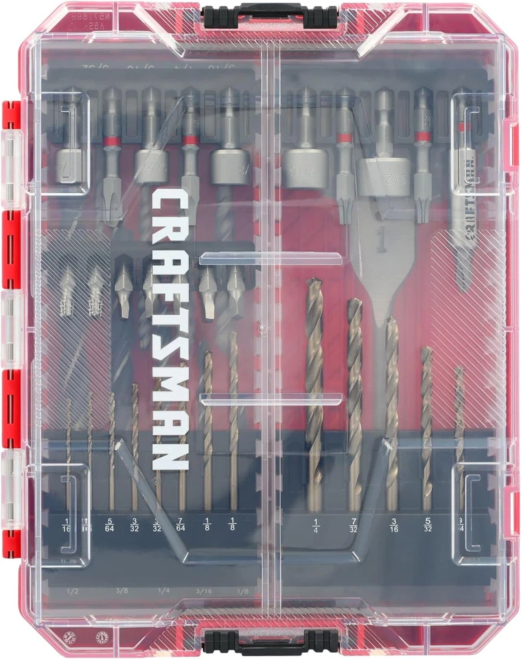 CRAFTSMAN Drill Bit Set 60 Pieces (CMAF1260)