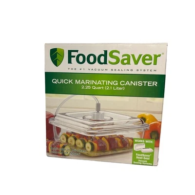 Vasilha economizadora de alimentos para marinação rápida - Imagem 1 de 3