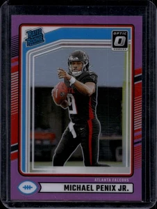 2024 Donruss #308 Michael Penix Jr. Optic Rated Rookies Preview Pink - Picture 1 of 2