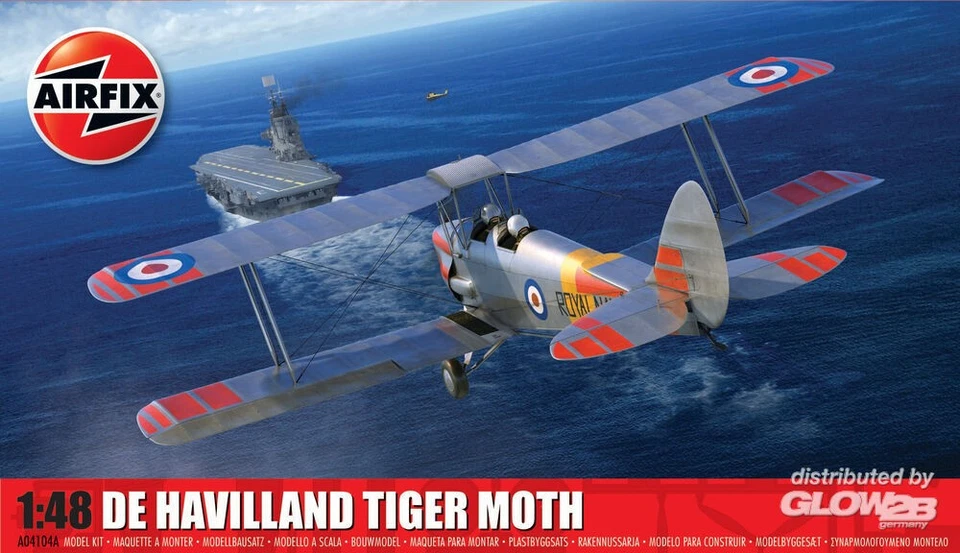 Airfix: De Havilland Tiger Moth in 1:48 [1604104] - Immagine 1 di 1