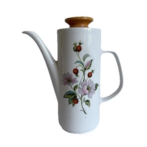 Vintage J & G Meakin Studio Rosehip Coffee Pot - Picture 1 of 13