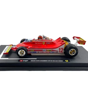 BBURAGO FERRARI 312 T4 – GP USA EAST 1979 WINNER – G.VILLENEUVE –1:18 - Foto 1 di 4