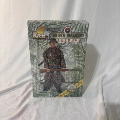 Figura de acción Vietnam Soldier US 9th Infantry Sniper 1/6 The Ultimate Soldier Foto 1 de 4