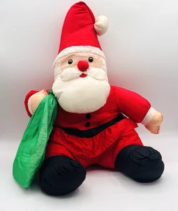 International Silver Co 1993 Fallschirm Weihnachtsmann mit Sack Weihnachtsdeko Vintage - Bild 1 von 4