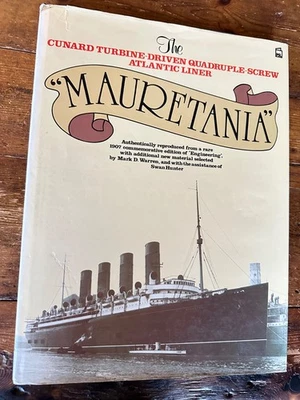 The Mauretania, Cunard Turbine-Driven Quadruple Screw Atlantic Liner, M. Warren - Image 1 of 4