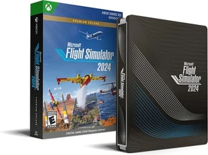 Microsoft Flight Simulator 2024 – Premium Deluxe Steelbook – Xbox – NEU - Bild 1 von 2