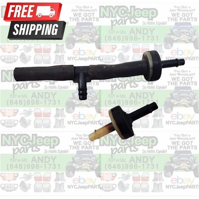 97-06 Jeep Wrangler TJ тепла вакуумной линии двигателя резервуар обратный клапан соединитель - Изображение 1 из 4