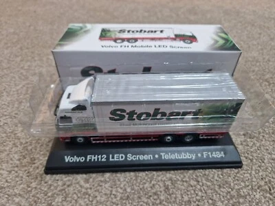 Atlas Editions 1/76 Eddie Stobart Volvo FH12 Led Screen Teletubby F1484 - Immagine 1 di 2