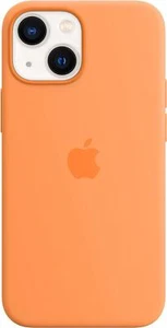 Genuine / Official Apple iPhone 13 Mini Silicone Case / Cover Marigold (Orange) - Picture 1 of 6