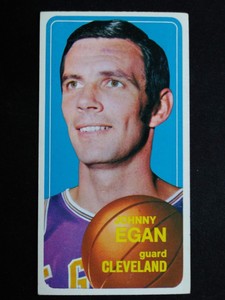 1970-71 Topps Basketball Card # 34 Johnny Egan - Cleveland Cavaliers