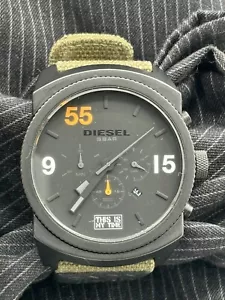 Orologio DIESEL Renzo Rosso DZ-4187 Uomo 55° Compleanno Edizione Limitata Funzionante - Foto 1 di 6
