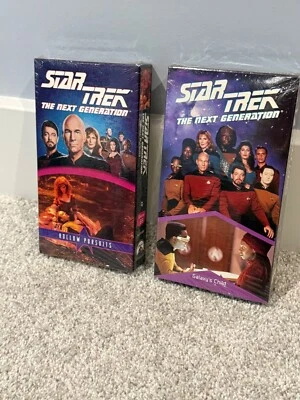 STAR TREK The Next Generation VHS Galaxy's Child Hollow Pursuits factory sealed - Image 1 of 4