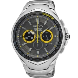 Seiko Coutura Quarz Chronograph Edelstahlband Herrenuhr SRWZ27P9 - Bild 1 von 5