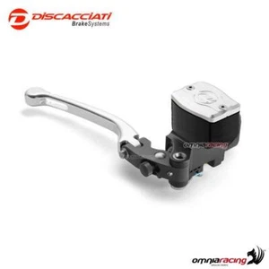 Bomba Freno Discacciati 16 mm tanque rectangular palanca de plata tapa plata - Imagen 1 de 5