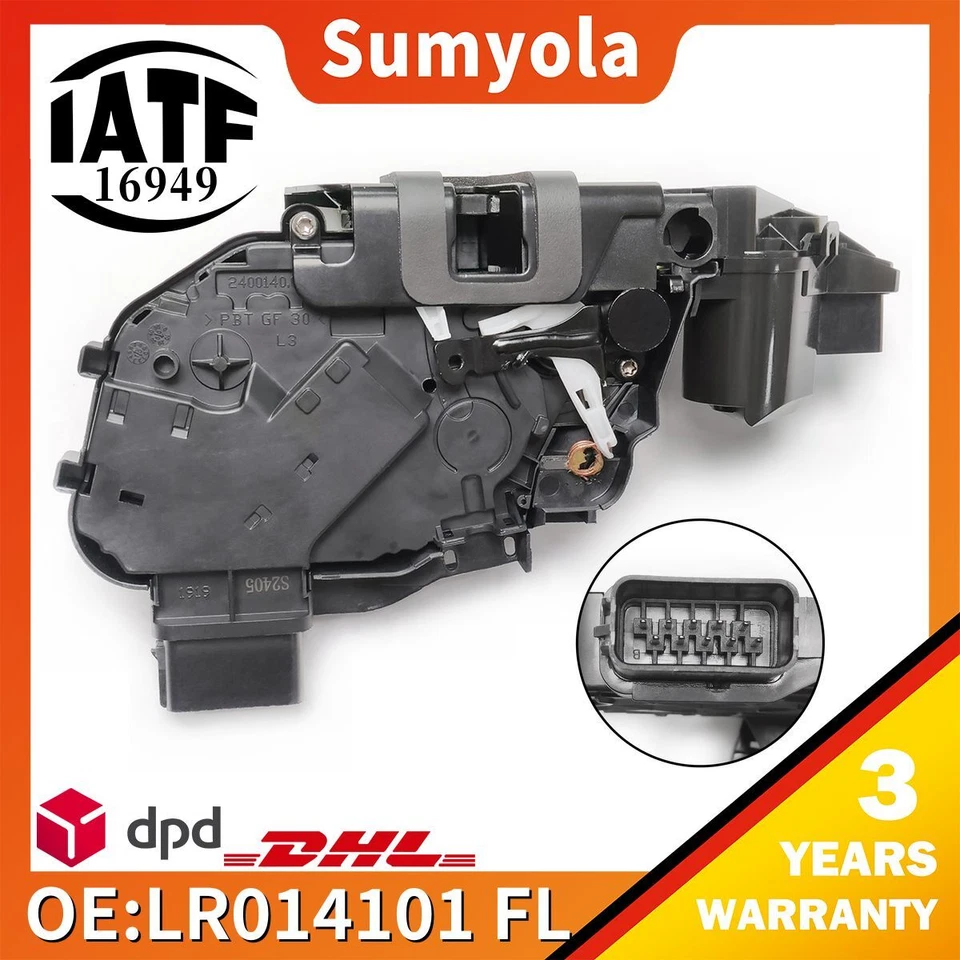 Front Left Door Lock for Land Rover Discovery Sport Jaguar L319 L538 LR014101 - Image 1 of 4