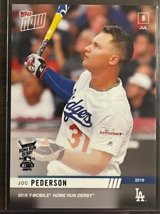 2019 Topps Now #HRD-5 Joc Pederson Los Angeles Dodgers - Picture 1 of 2