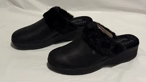 Martha Stewart x Skechers Shoes Size 11 Pier-Lite Cozy High Black Women's Clogs - Imagen 1 de 11