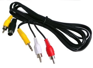 7 Pin S-Video Male to 3 RCA Male Cable (5ft) - Picture 1 of 1