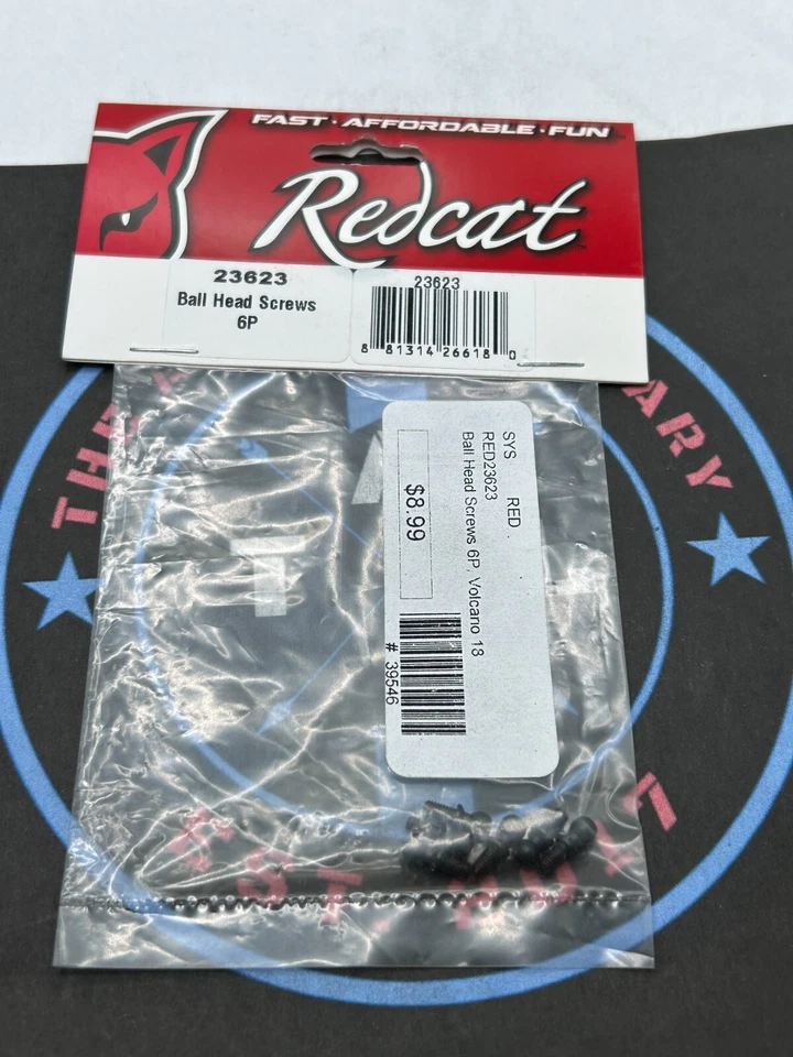 Redcat. #23623. Ball Head Screws for Volcano 18. 6pk - Image 1 of 1