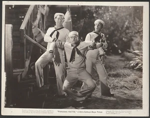 1942 Panama Hattie Original Movie Photo Still Red Skelton Ben Blue Rags Ragland - Picture 1 of 2
