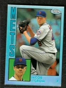 JACOB DeGROM 2019 Topps RIFRATTORE CROMATO '84 Stile #84TC-6 Acquista di più Risparmia - Foto 1 di 2