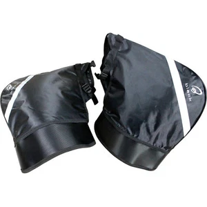 Manguitos térmicos universales negros Meta para motocicletas para montar en invierno - Imagen 1 de 3