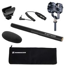 Sennheiser MKE 600 Shotgun Mic + Audio-Technica AT8415 Shock Mount + KA Cable