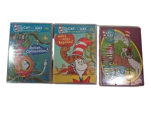 NEW (3) DVD Lot: The Cat in the Hat Knows A Lot About Sealed - Picture 1 of 8