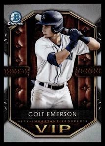 Colt Emerson, Seattle Mariners 2025 Topps Bowman VIP VIP-13 - Imagen 1 de 2