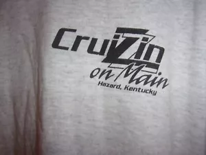 T-Shirt HAZARD KENTUCKY CRUIZIN on MAIN 2006 grau XL - Bild 1 von 4