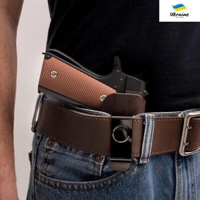 Leather  IWB  holster for Colt 1911, right hand - Image 1 of 4