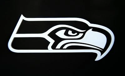 (2 pack) Seattle Seahawks Premium Vinyl Decal for Car window, Yeti, Laptop - Image 1 of 2