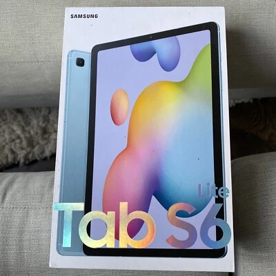 Samsung Galaxy Tab S6 Lite (2022) SM-P613 64GB, Wi-Fi, 10.4" - Angora Blue - Image 1 of 3