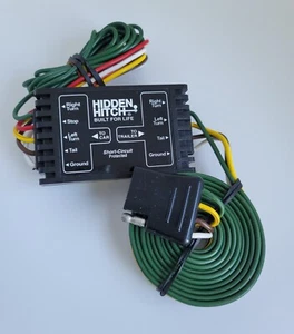 Hidden Hitch Trailer Universal 4 Pin Taillight Converter Wire Harness - Picture 1 of 3