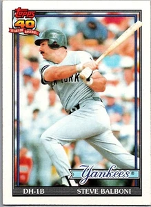 Topps Baseball 1991 - #511 Steve Balboni - Imagen 1 de 2