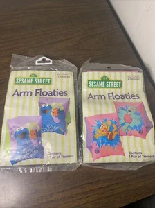 Vintage Sesamstraße Arm Floaties Rand 2002 Neu Versiegelt - Bild 1 von 10
