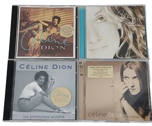 Celine Dion 4 CD bundle Colour of My Love All the Way Les Premieres Annees ... - Picture 1 of 13